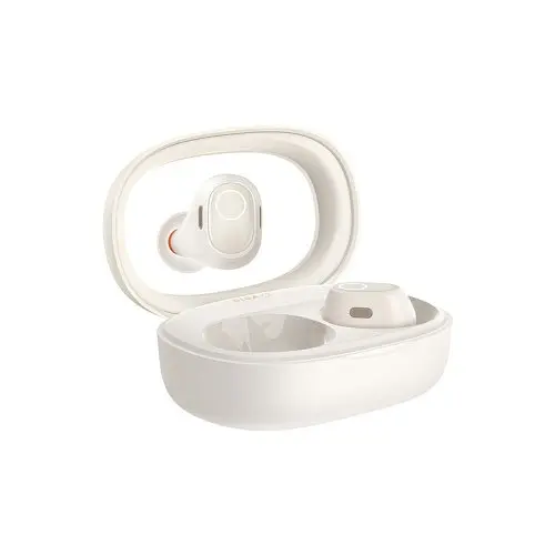 Наушники Baseus Bowie WM03 True Wireless Earphones creamy-белые NGTW330302 - фото 4