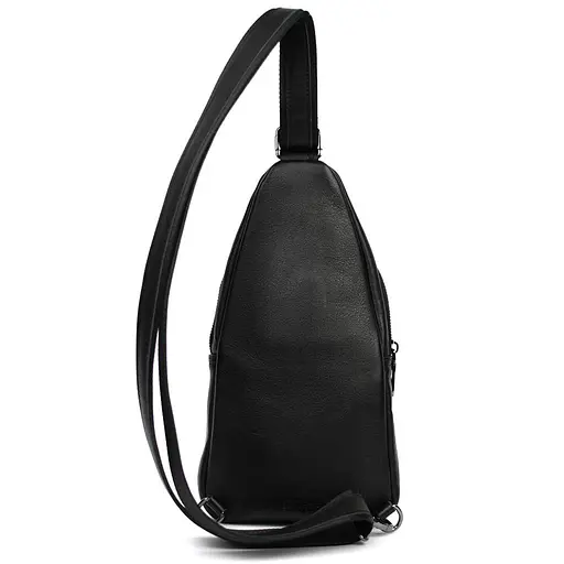 Мужской кожаный рюкзак слинг LIMARY 30х16.5х5 см sum0028215 - фото 4