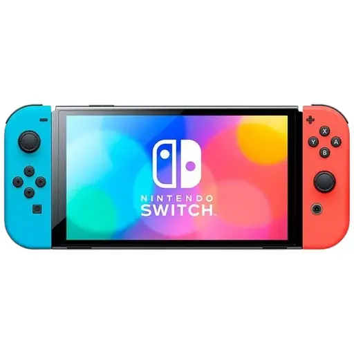 Игровая консоль Nintendo Switch Oled Global с Neon Blue и Neon Red Joy-Con (045496453442)