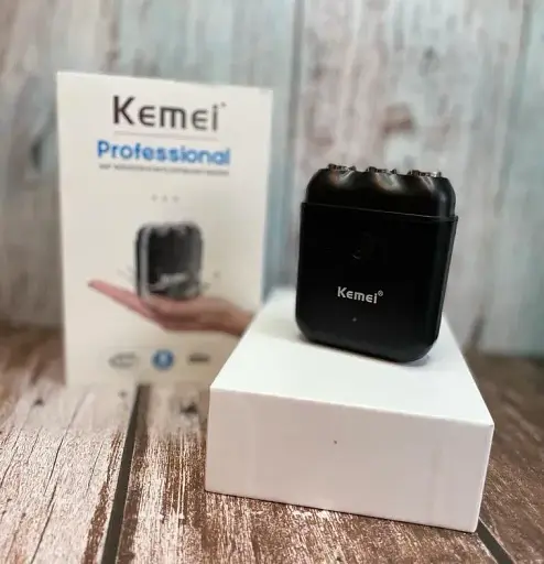 Електробритва Kemei KM-1005 (Портативна, Slim-корпус, USB-зарядка) - фото 4