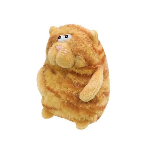 Дитяча м'яка іграшка "Кумедний кіт" Країна Іграшок C6303(Orange) розмір 13 см - фото 2