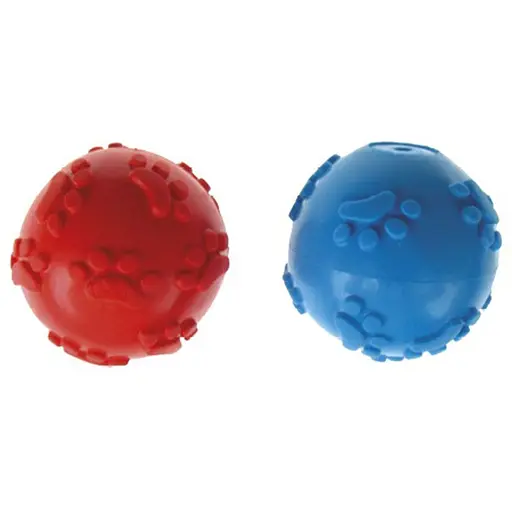 Игрушка для собак Tatrapet Dental Gum мячик резиновый пищалка 6 см в ассортименте