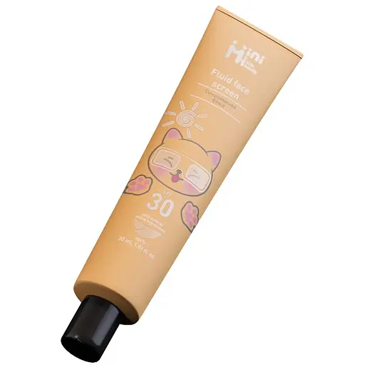 Солнцезащитный флюид MiniMi Kids Beauty Fluid Face Screen SPF 30 для лица 30 мл - фото 3