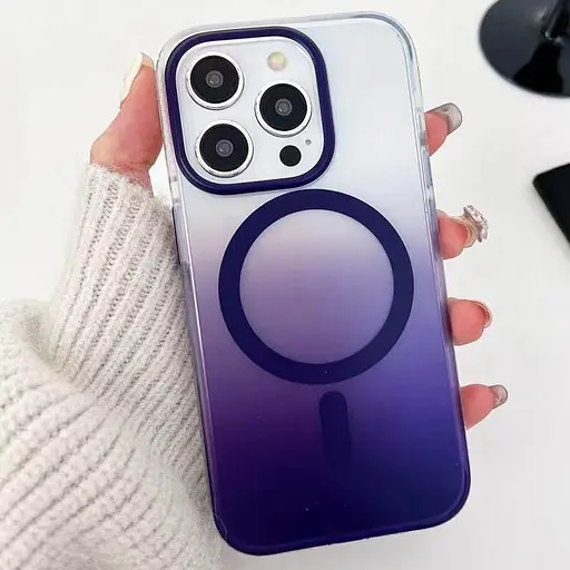 Чохол Epik TPU+PC Phantom with MagSafe для Apple iPhone 13 Pro Max 6.7 Purple - фото 2