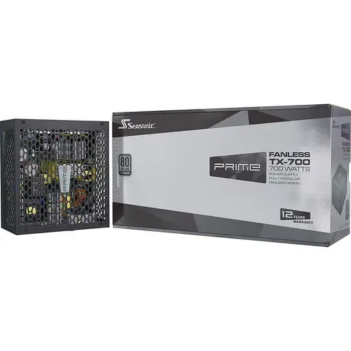 Блок живлення Seasonic Prime TX-700W Fanless Titanium (SSR-700TL) (PRIME-TX-700) - фото 8