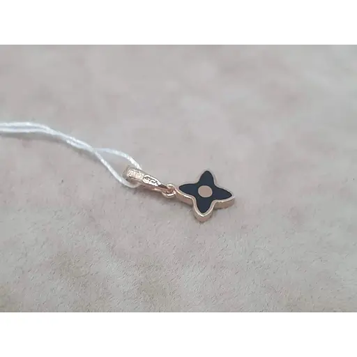 Золотий підвіс Tango Конюшина з емаллю. 130312Е - фото 3