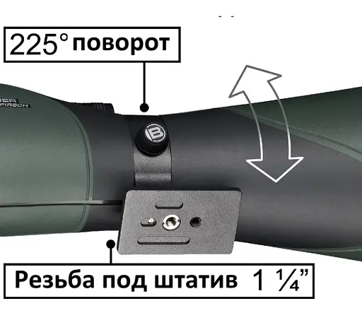 Подзорная труба Bresser Pirsch II 25-75x100/45 WP (4322002) 928248 - фото 6