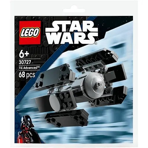 Конструктор LEGO Star Wars Мінімодель TIE Advanced 68 деталей (30727)