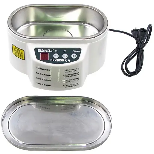 Ультразвуковая ванна BAKKU 9050 2 режима 30 и 50 ватт. - фото 1