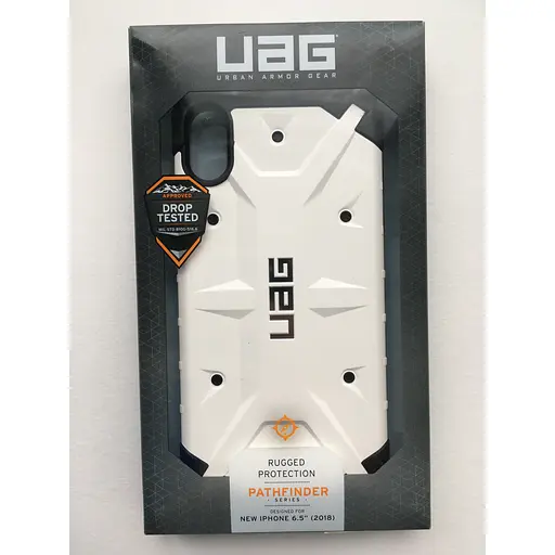 Оригінальний протиударний чохол UAG Pathfinder для iPhone XS Max (6.5") White 111107114141 - фото 2