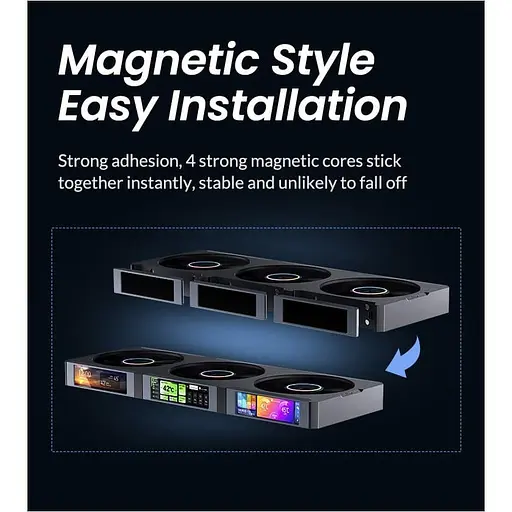 Вентилятор JONSBO ZC-360B 3in1 Black - фото 11