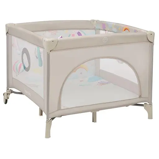 Манеж Lionelo Mille Plus Grey Beige (LO-MILLE PLUS GREY BEIGE) - фото 1