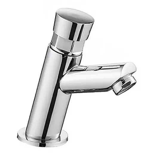 Кран-дозатор для умывальника RJ Push хром RBZ233-1 Хром - фото 1