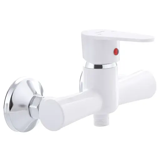 Змішувач для душу Plamix Vega-003 white PM0575 Білий - фото 1