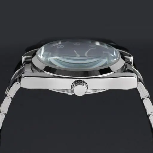 Чоловічий наручний годинник Winner Handsome (Сріблястий) - фото 6