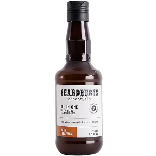 Шампунь-кондиціонер-гель для душу Beardburys All In One Essentials 250 мл