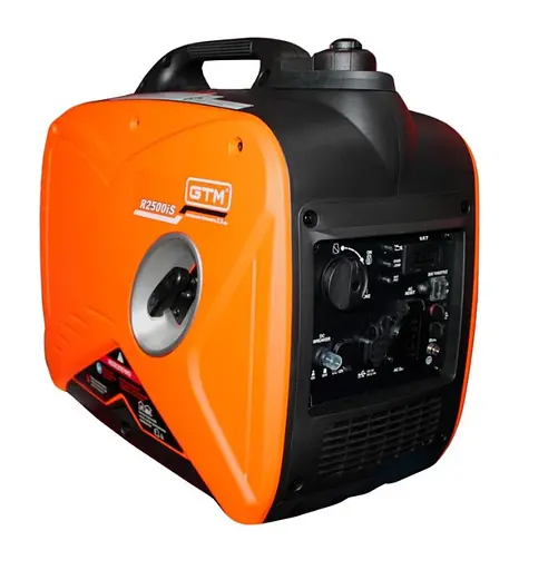 Генератор інверторний GTM 2,3/2,5 кВт, однофазний, ручний запуск (R2500IS) - фото 1
