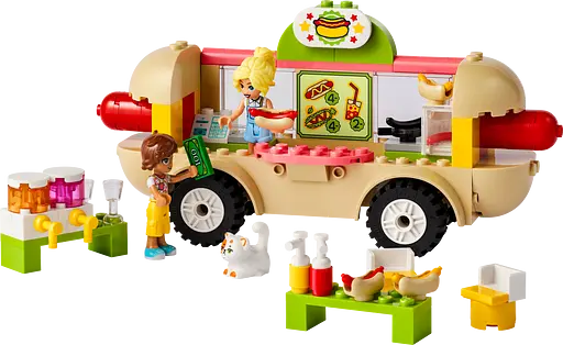 Конструктор LEGO Friends Грузовик с гот-догами 100 деталей (42633) - фото 2