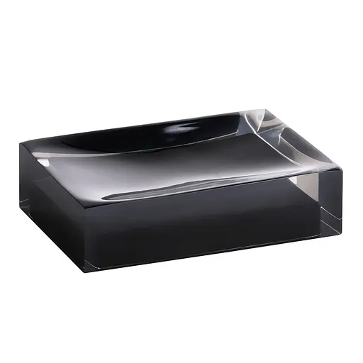 Мыльница Bemeta Vista черная 120108196-100, Черный матовый - фото 1