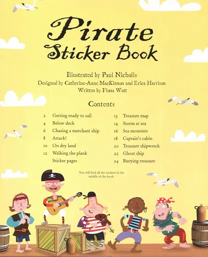 Sticker Books: Pirate - фото 2