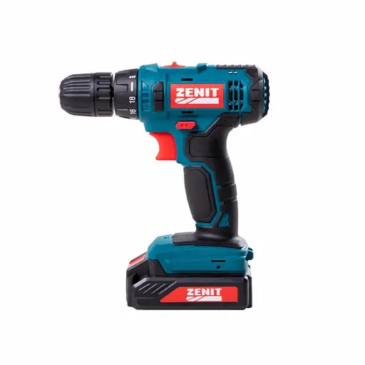 Шурупокрут-дриль акумуляторний Zenit ЗША-12 М Li 12В 2х1.3 А/год 28 Нм 0-350 1300 об/хв 1.1 кг кейс - фото 4