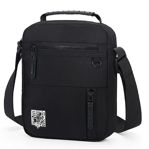 Мужской текстильный мессенджер с ручкой Confident AT09-T-22919A