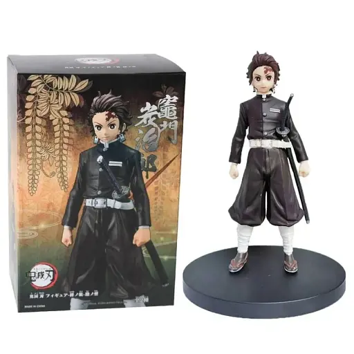 Фігурка Banpresto Танджиро Tanjiro Клинок розсікаючий демонів Demon Slayer black 16.0 см DS ТК 134 - фото 4