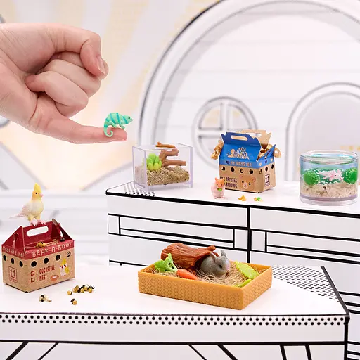 Ігровий набір MGA's Miniverse Animals Створи світ тварин (595700) - фото 11