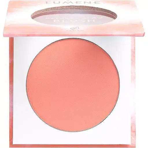 Румяна Lumene Natural Glow Blush, оттенок 1 Coral Glow 4 г - фото 2