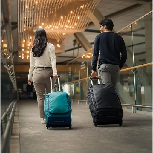 Сумка на колесах Osprey Daylite Carry-On Wheeled Duffel 85 темно-синяя (1054-009.4030) - фото 13