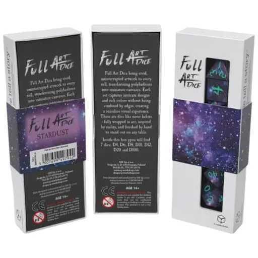 Набір кубиків Full Art Dice Set: Stardust , 7 шт. (SWSPGALA)