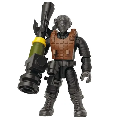 Конструктор "Військовий KB 1129, з фігуркою солдата, зброєю та військовим спорядженням"