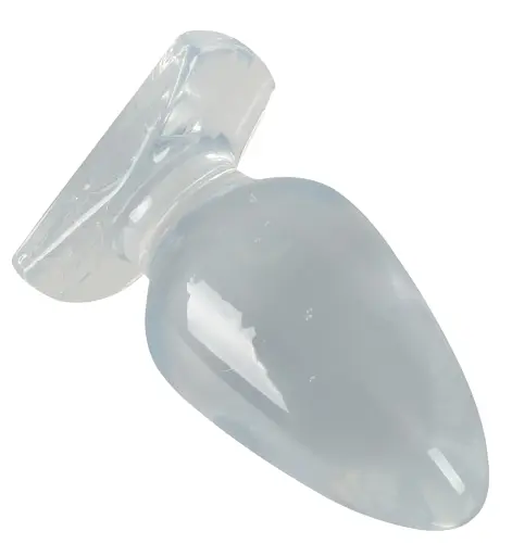 Анальная пробка Crystal Clear Big Plug 13 см (прозрачный) - фото 4