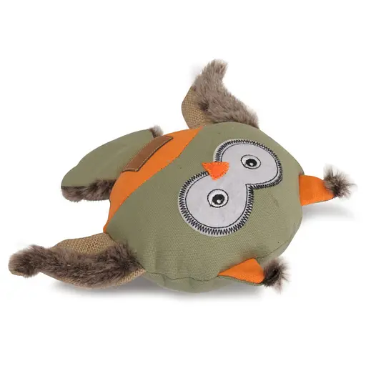 Іграшка для собак Camon сова полотняна з пищалкою 30 см (AH4029) - фото 2