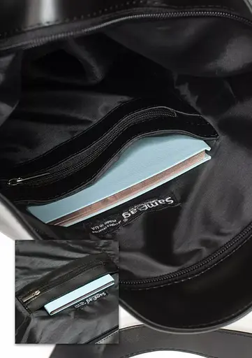 Шоппер женский Sambag Shopper черный 41 х 30 х 10 см (93251002) - фото 4
