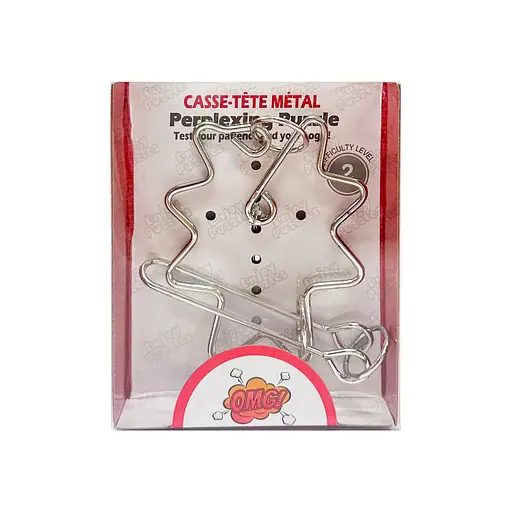 Металева головоломка "Perplexing puzzle" Bambi 5562D-4, 2 складність - фото 1