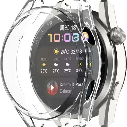 Чехол-накладка DK Silicone Face Case для Huawei Watch 3 (clear)