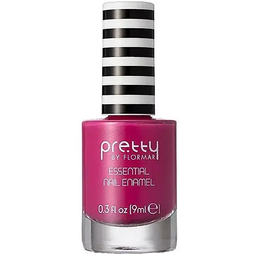Лак для ногтей Pretty Essential Nail Enamel, тон 011 (Hot Pink), 9 мл (8000018545879) - фото 1