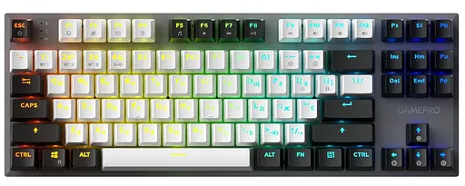 Клавіатура GamePro Genesis Joker Pro (MK124G) 87% Red switches (MK124G Pro) - фото 1