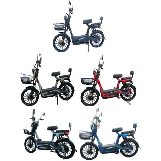 Електроскутер двомісний Crosser CR3 (600W, 60V, 20Ah) синій - фото 4