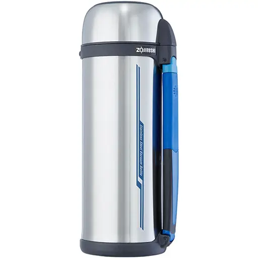 Термос Zojirushi SF-CС20XA 2 л (складана ручка + ремінець) Steel