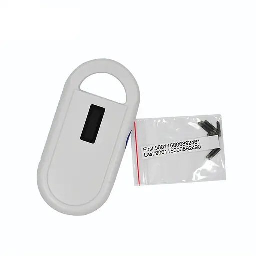 RFID cистема для ідентифікації тварин: зчитувач + 2 мікрочіпа з ін'єктором Faread PT160 (100152) - фото 4