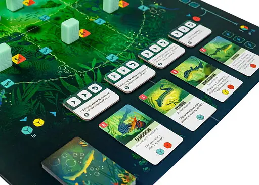 Настольная игра Ігромаг Kelp: Акула против Осьминога (Kelp: Shark vs Octopus) + дополнение Молниеносные рефлексы (Brilliant Behaviours Mini Expansion Set) (укр.) (8089) - фото 7