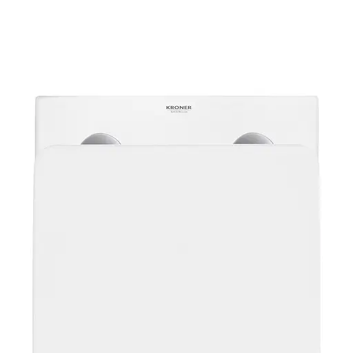 Унитаз подвесной Kroner Eifel WHI483429 TORNADO безободковый с сиденьем (KE483429WHIT), Белый - фото 10