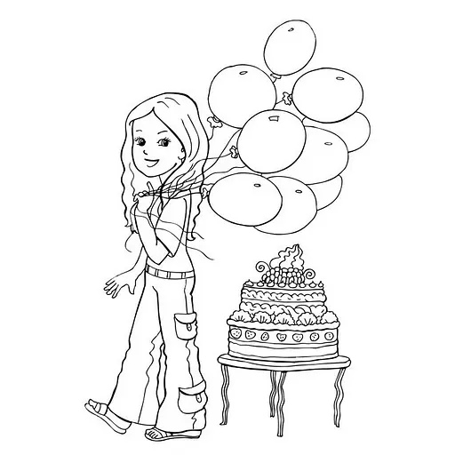 Большая книга раскрасок "Девочки и цветы" Ранок 1736026, 64 страницы - фото 5