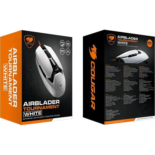 Мышь Cougar AirBlader Tournament USB White (AirBlader Tournament (White)) - фото 8