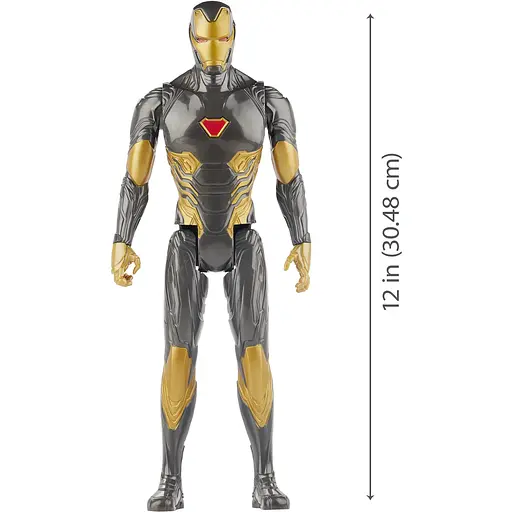 Ігрова фігурка Hasbro Marvel Avengers Titan Hero Gold Iron Man (E3308_E7878) - фото 5