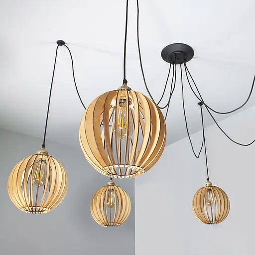 Люстра-паук LS 2121-6B - фото 3