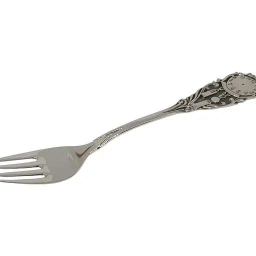 Серебряная вилка Брюс Часики. 8100435