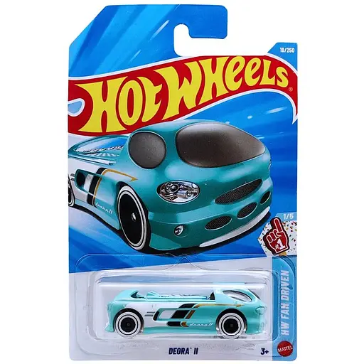 Базова машинка Hot Wheels HW Fan Driven Deora II бірюзова (5785) JJH93-N521 - фото 1